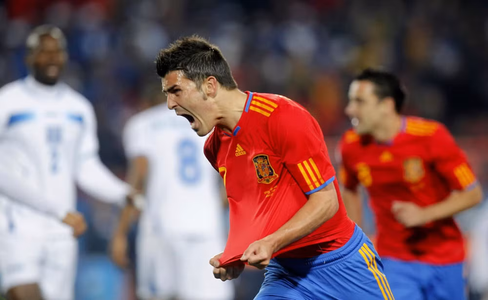 Những bàn thắng trong trận đấu với Honduras giúp David Villa giải tỏa tâm lý