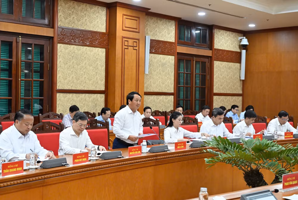 Bộ Chính trị cho ý kiến về công tác chuẩn bị Đại hội Đảng bộ hai tỉnh Tây Ninh và Tuyên Quang- Ảnh 5.
