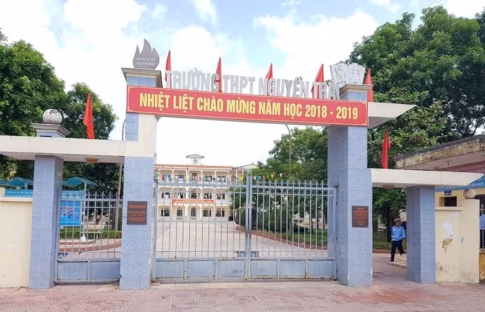 hai phong khoi to vu an lap khong ho so tai truong thpt nguyen trai hinh 1
