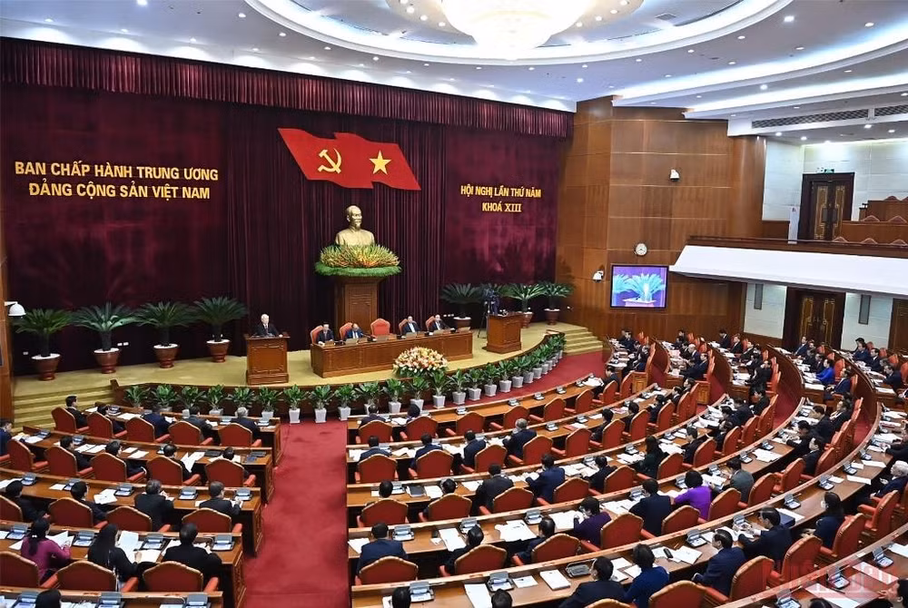 khai mac hoi nghi lan thu 5 ban chap hanh trung uong dang khoa xiii hinh 2