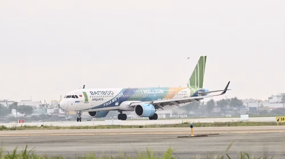 bamboo airways nhan giai thuong hang khong tai singapore hinh 2