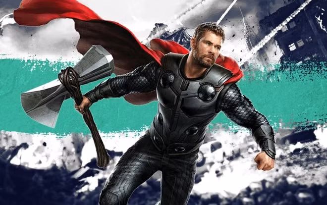 chris hemsworth la sieu anh hung dep trai nhat vu tru marvel hinh 1