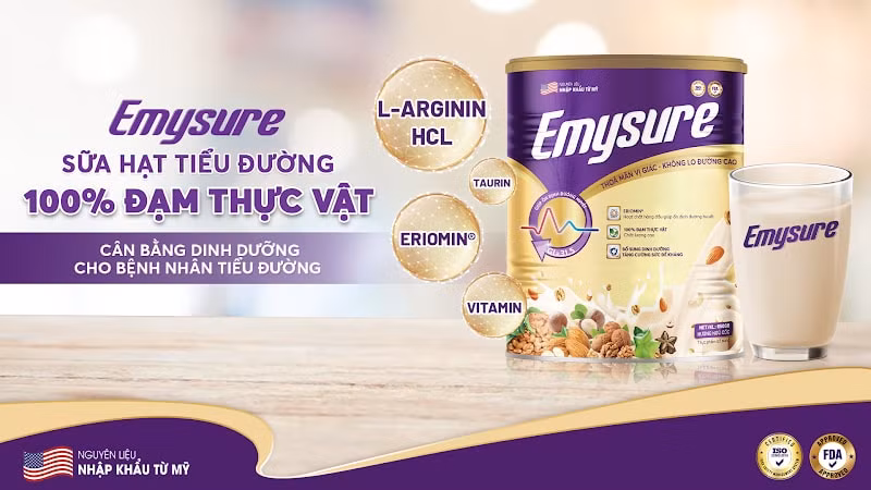 sua hat tieu duong emysure thuc pham bo sung can bang dinh duong cho nguoi tieu duong hinh 3
