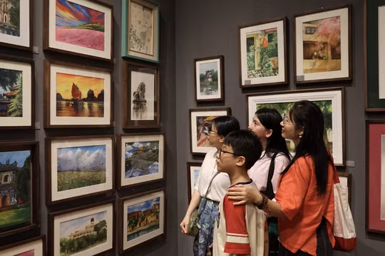 ‘Ngàn năm di sản’ - nơi hội tụ những câu chuyện kể bằng hội họa