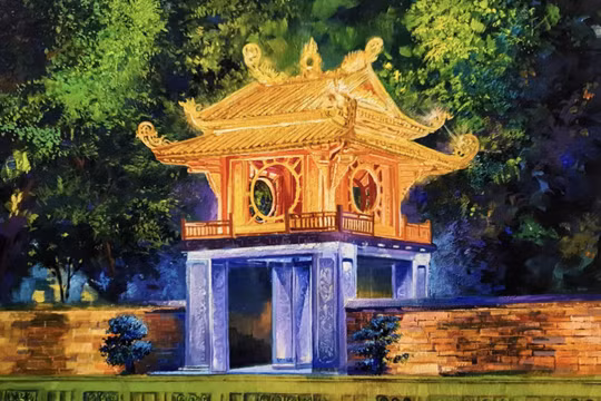 Triển lãm 'Ngàn năm di sản' tái hiện vẻ đẹp của Văn Miếu