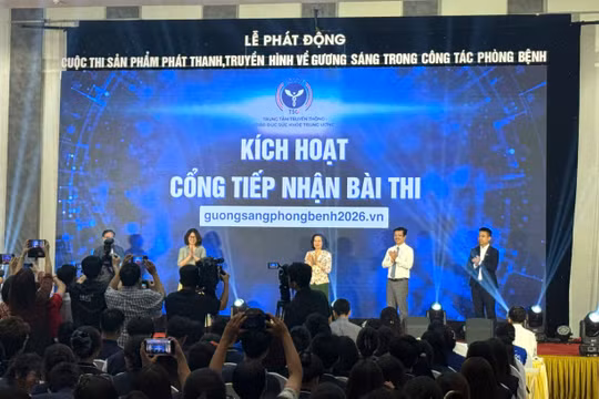 Phát động cuộc thi sản phẩm phát thanh, truyền hình về gương sáng phòng bệnh năm 2026