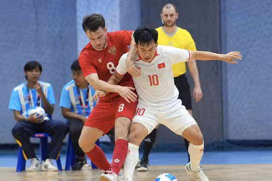 Tuyển futsal Việt Nam khởi đầu ấn tượng tại giải Thái Lan 2026