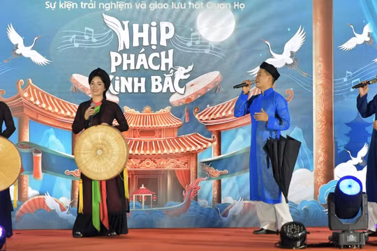 ‘Nhịp phách Kinh Bắc’ lan tỏa giá trị dân ca Quan họ giữa lòng Hà Nội