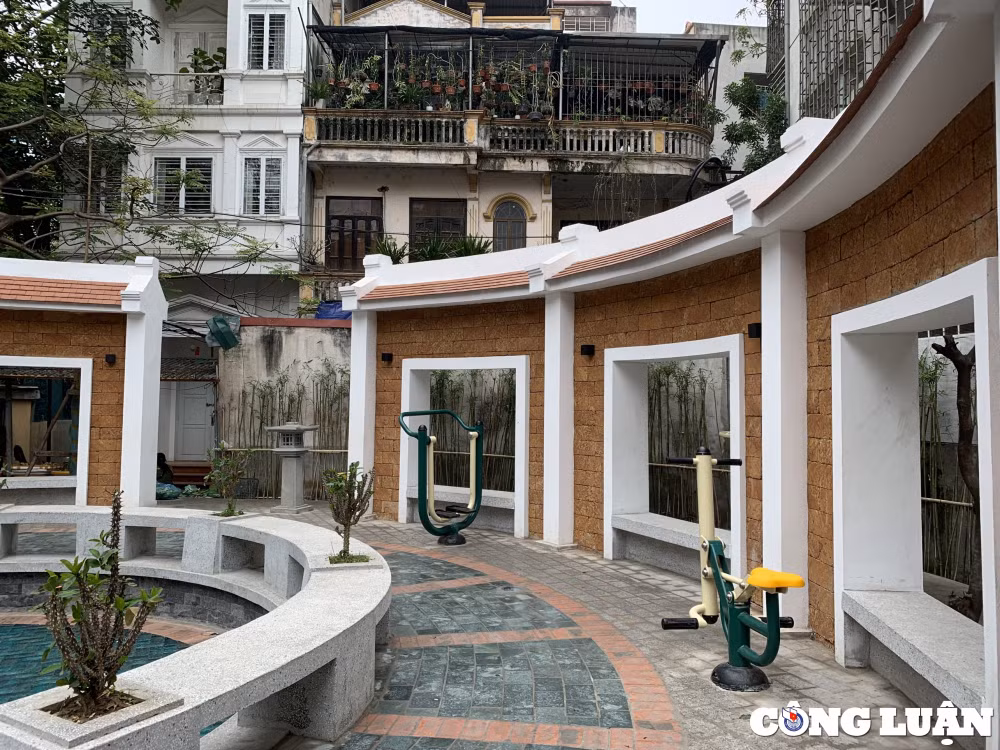 an tuong voi khu vui choi cai tao tu gieng lang giua thu do ha noi hinh 3