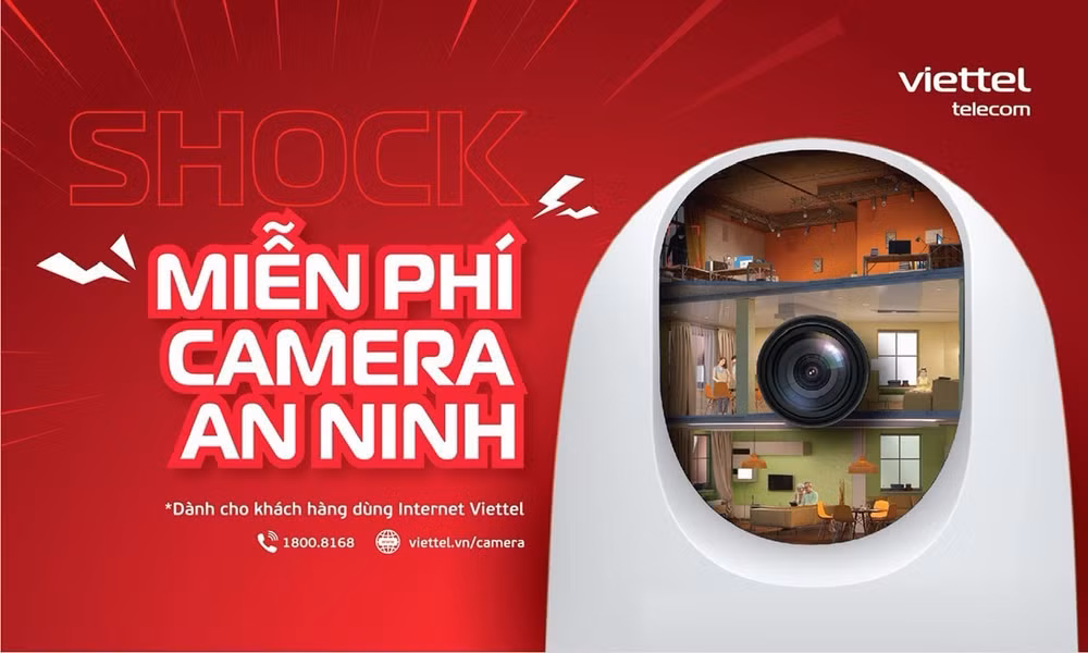 mien phi camera an ninh cho toan bo khach hang dung internet viettel hinh 1