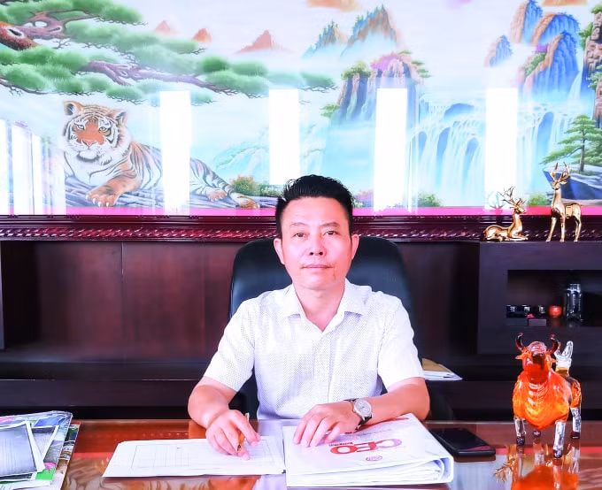 Ông Lê Anh Xuân - Tổng Giám đốc Công ty TNHH TM&SX Trúc Anh.