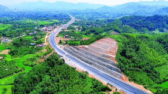 Tuyến cao tốc Bắc Giang - Lạng Sơn là dự án giao thông trọng điểm quốc gia, do Tập đoàn Đèo Cả làm chủ đầu tư.
