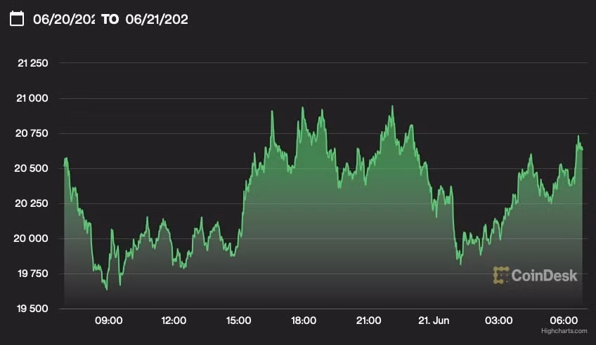 gia bitcoin hom nay 21 6 tam on o muc 20000 usd hinh 1