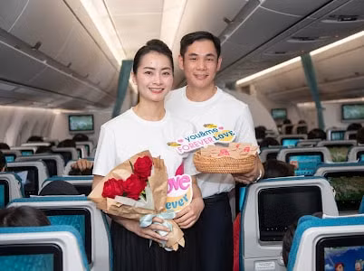 vietnam airlines cho tinh yeu giua hai mien dat nuoc hinh 3