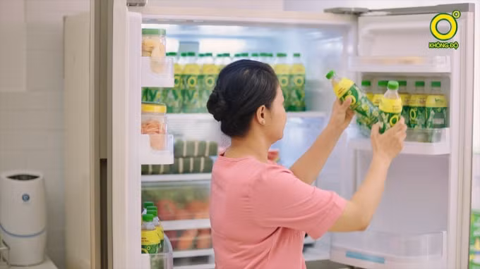Trà xanh Không độ xuất hiện trong “chiến dịch dọn nhà” đón năm mới.