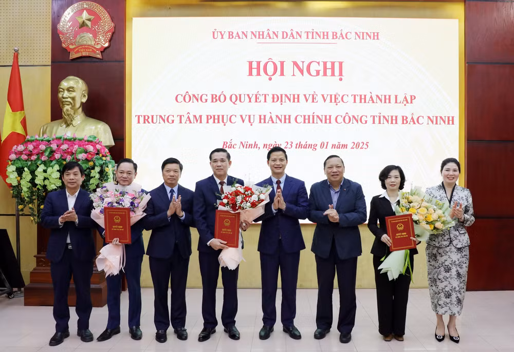 bac ninh thanh lap trung tam phuc vu hanh chinh cong hinh 1