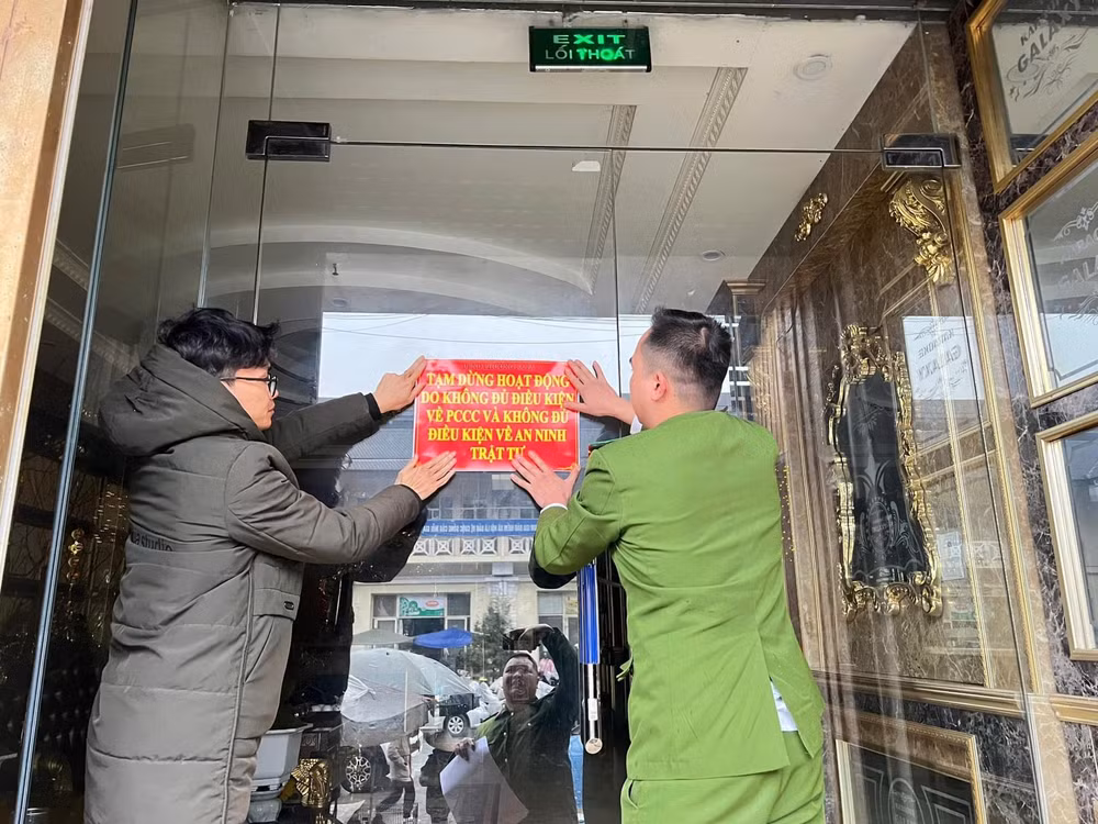 sa pa dong cua them 6 co so karaoke vi pham phong chay chua chay va an ninh trat tu hinh 1