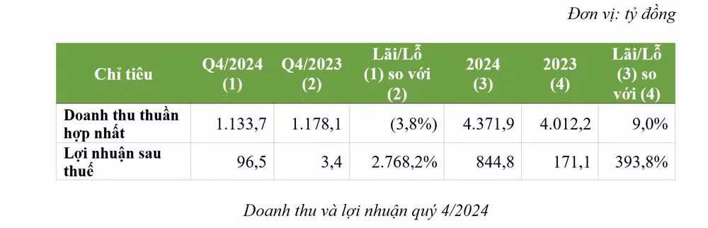 nam 2024 doanh thu bamboo capital can moc 43719 ty dong loi nhuan sau thue tang gap 5 lan hinh 1