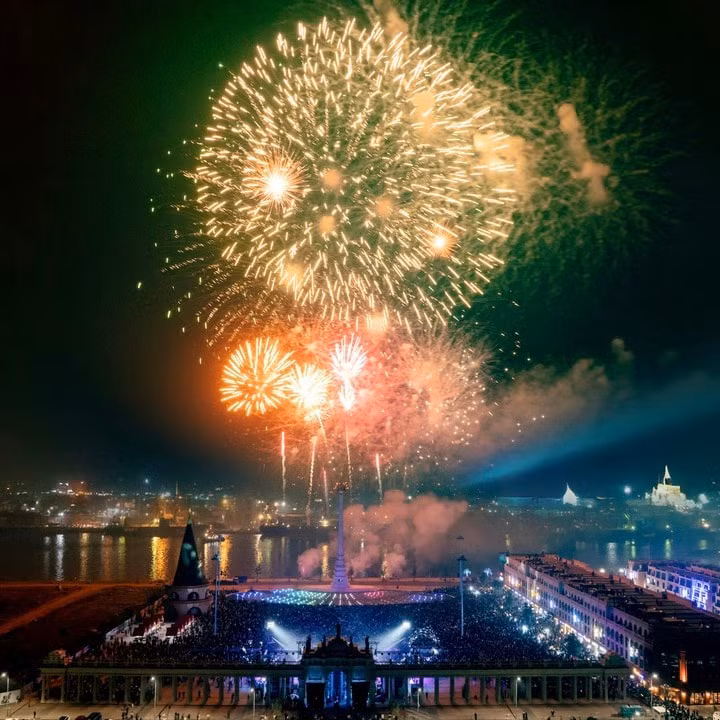 hai phong ban phao hoa tai 13 diem trong dem giao thua tet nguyen dan at ty 2025 hinh 1