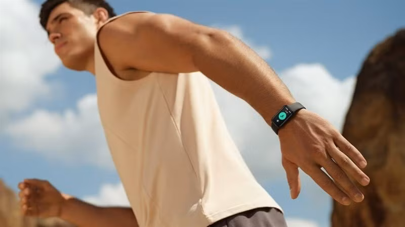 vong deo tay thong minh redmi smart band pro do duocoxy trong mau cung voi hon 100 che do tap luyen hinh 3