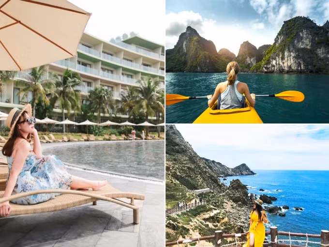 Những vùng biển thiên đường trong nước là điểm đến lý tưởng dịp Tết.