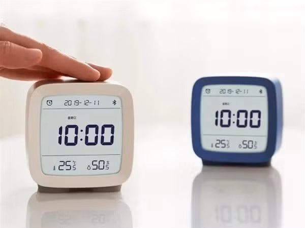 Xiaomi ra mắt đồng hồ báo thức có đo nhiệt độ, độ ẩm Qingping