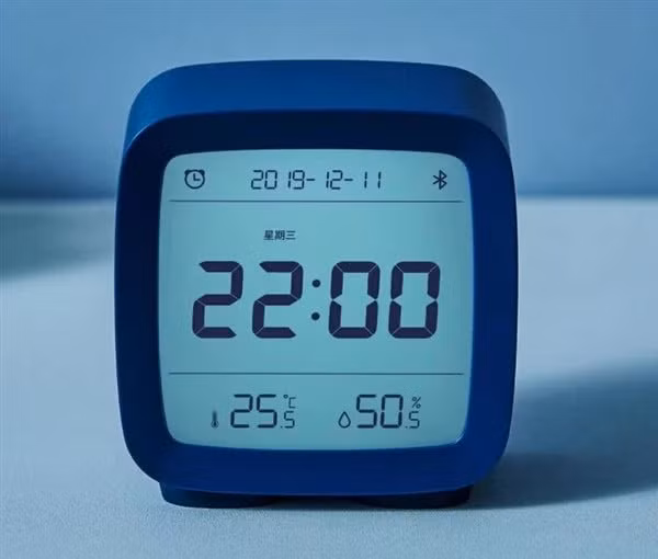 Xiaomi ra mắt đồng hồ báo thức có đo nhiệt độ, độ ẩm Qingping