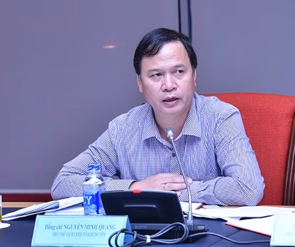 Thủ tướng miễn nhiệm chức vụ Phó Chủ tịch UBND tỉnh Hưng Yên đối với ông Nguyễn Minh Quang. Ảnh: TL
