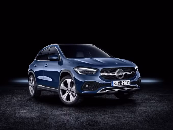 Mercedes-Benz GLA thế hệ thứ hai có kiểu dáng khá 