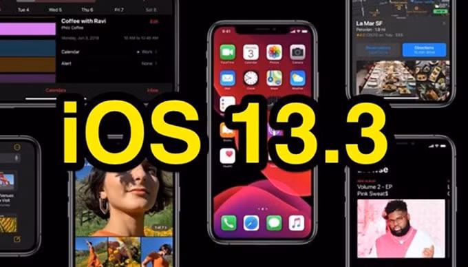 Apple phát hành iOS 13.3 sửa nhiều lỗi và cải thiện hiệu suất