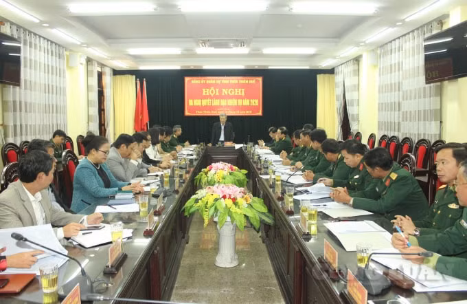 Toàn cảnh hội nghị.