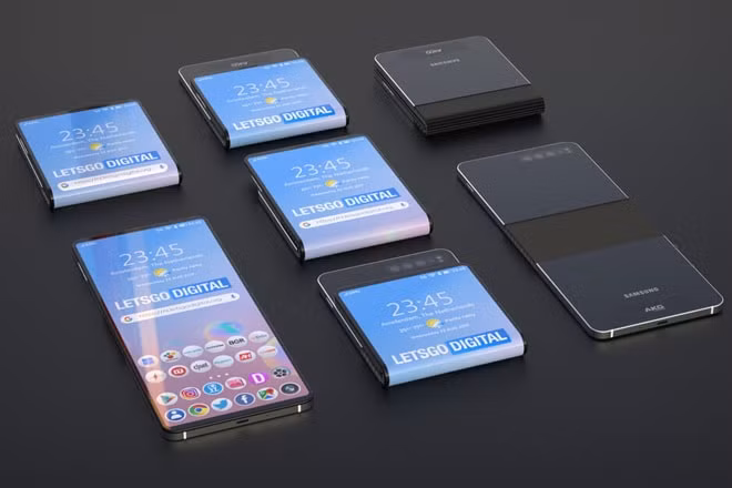 Galaxy Fold 2 sẽ gập theo chiều ngang màn hình, nhỏ hơn, giá cũng thấp hơn.