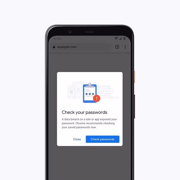 Chrome sẽ cảnh báo khi mật khẩu người dùng có nguy cơ bị đánh cắp