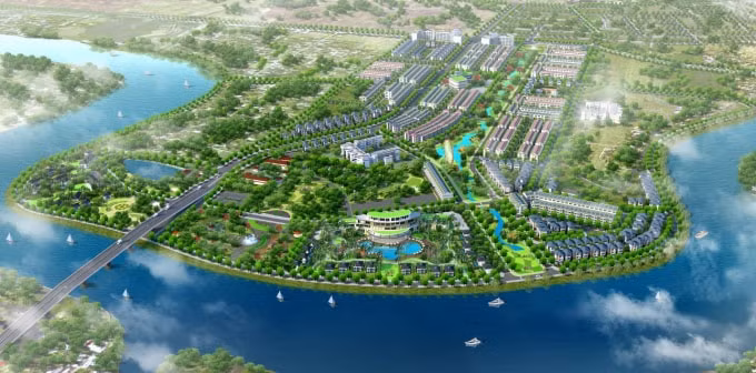 River Silk City – Sông Xanh sở hữu khu biệt thự ven sông Châu Giang đắt giá bậc nhất Hà Nam.