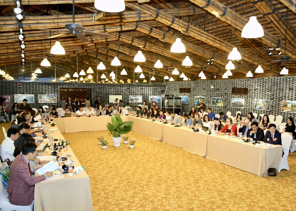 Tham dự Hội thảo lần này có sự góp mặt của hơn 40 phóng viên đến từ các cơ quan báo chí. Ảnh: Sơn Hải