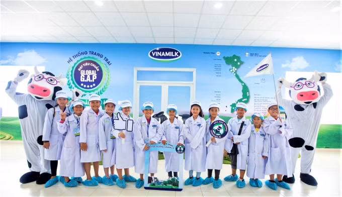 Từ tháng 11/2019, gần 70.000 học sinh mầm non và tiểu học công lập của tỉnh Vĩnh Long sẽ chính thức được thụ hưởng chương trình Sữa học đường