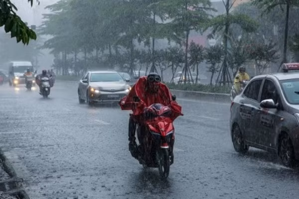 Bắc Bộ, Thanh Hóa và Nghệ An có mưa vừa, mưa to và dông. (Ảnh: vietnamet)