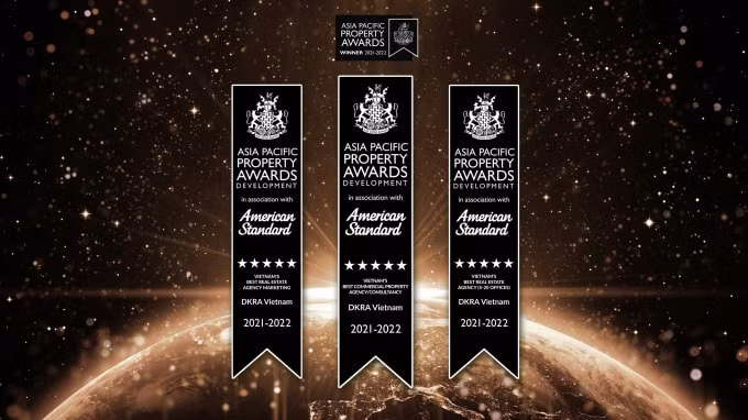 DKRA Vietnam được vinh danh tại lễ công bố giải thưởng quốc tế Asia Pacific Property Awards 2021