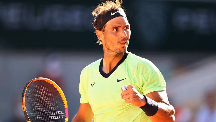Nadal vào vòng 3 cùng Federer và Djokovic. Ảnh: Getty Images