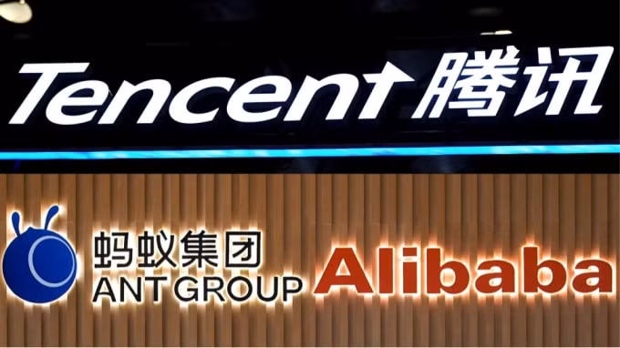Vốn hóa 10 “ông lớn” công nghệ Trung Quốc bay hơi hơn 800 tỷ USD. Ảnh: Nikkei Asia.