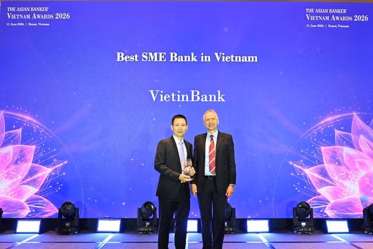 VietinBank 6 năm liên tiếp khẳng định vị thế Ngân hàng SME hàng đầu Việt Nam