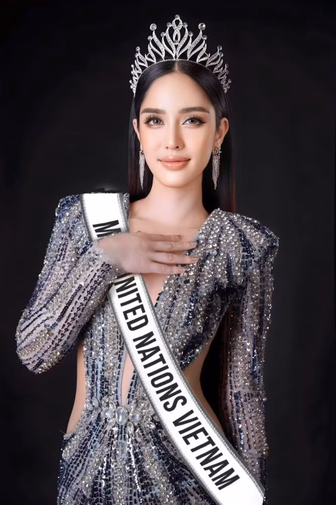 nguyen thi lan anh dai dien viet nam tham du dau truong nhan sac miss united nations 2023 hinh 1