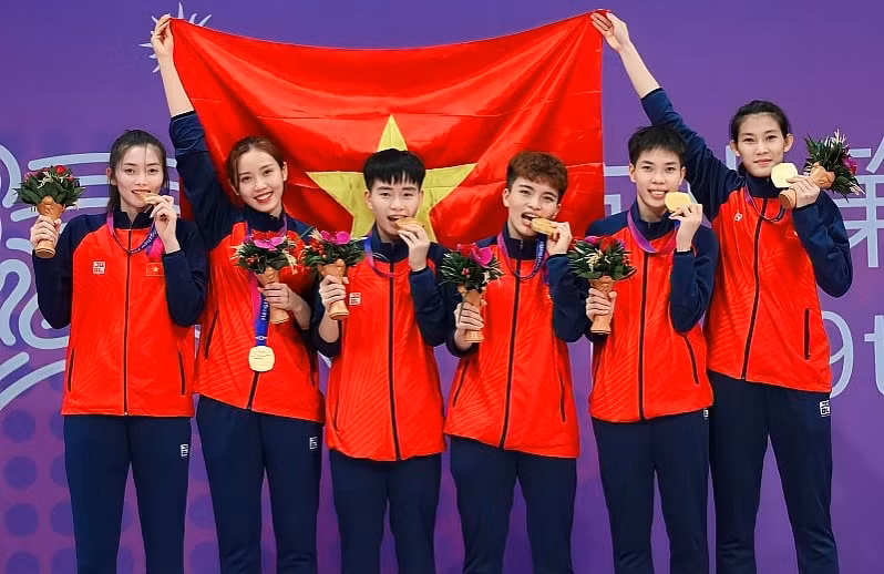 bang tong sap huy chuong asiad 19 ngay 5 10 doan the thao viet nam gianh 19 huy chuong hinh 1