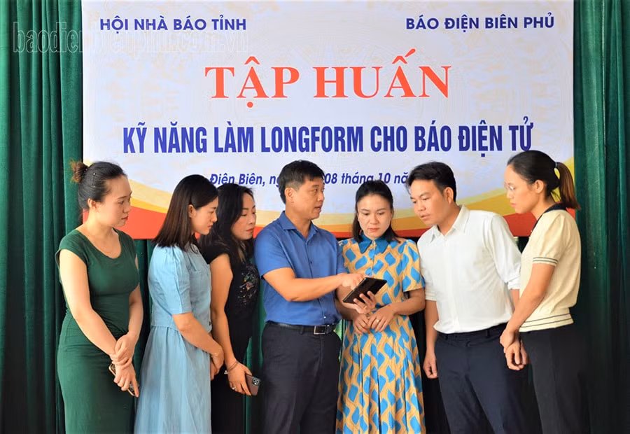 tap huan ky nang lam longform bao dien tu cho hoi vien nha bao hinh 1