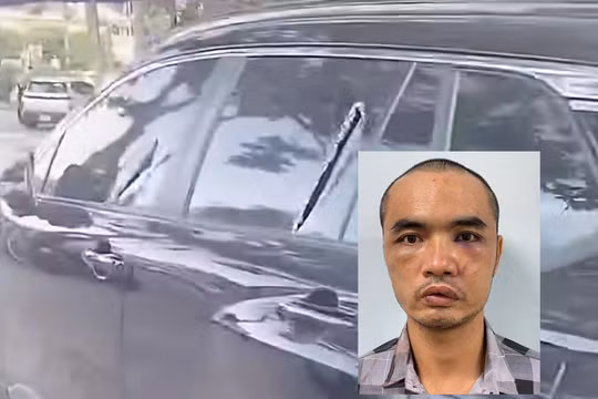 Tạm giữ khẩn cấp nam thanh niên phá vỡ kính nhiều xe ô tô ở Tây Hồ