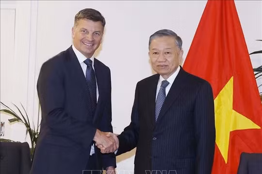 Tổng Bí thư, Chủ tịch nước Tô Lâm tiếp Lãnh đạo Liên đảng Tự do - Quốc gia Australia