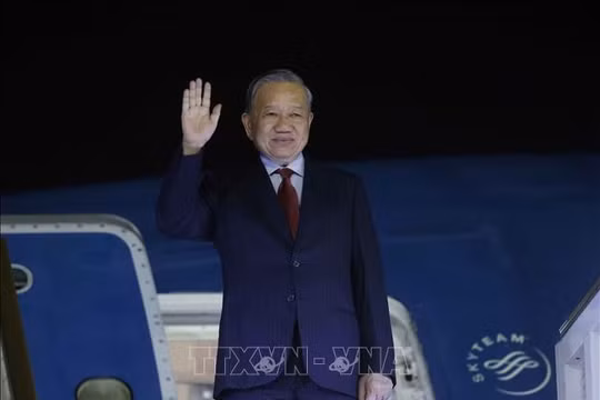 Tổng Bí thư, Chủ tịch nước Tô Lâm bắt đầu thăm cấp Nhà nước Cộng hòa xã hội chủ nghĩa dân chủ Sri Lanka