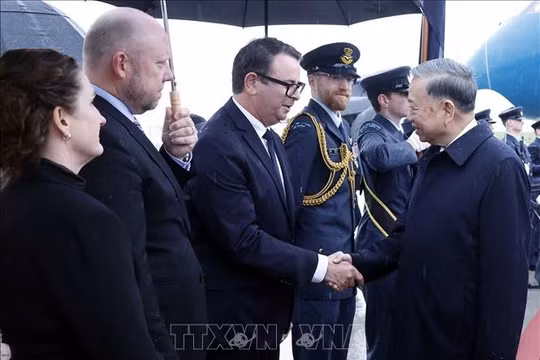 Tổng Bí thư, Chủ tịch nước Tô Lâm bắt đầu thăm cấp Nhà nước tới New Zealand