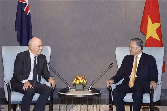 Tổng Bí thư, Chủ tịch nước Tô Lâm tiếp Quyền Chủ tịch Hội Hữu nghị New Zealand - Việt Nam