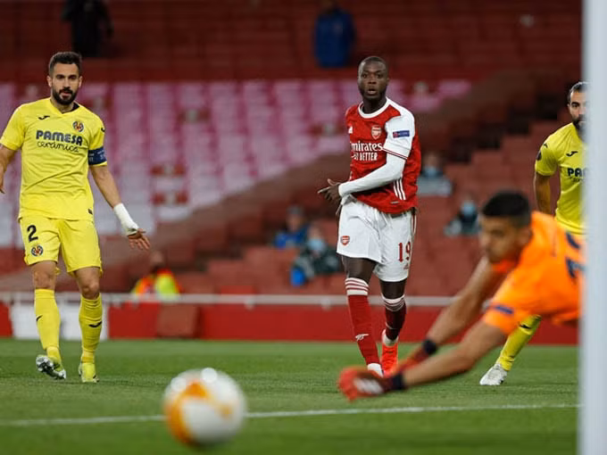 Arsenal đã dừng bước ở bán kết khi không thể vượt qua Villarreal. Ảnh: internet